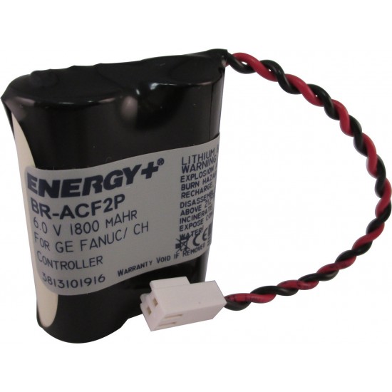 Replacement for GE Fanuc A02B-0168-K111 Battery