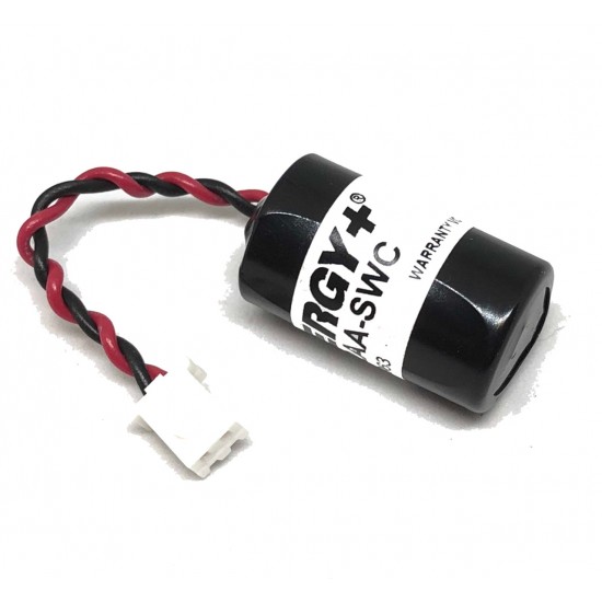 Replacement for Energy + Plus CR1/2AA-SWC Battery