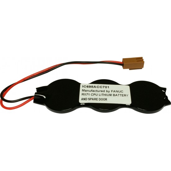 Replacement for GE Fanuc 44A747665-001R03 Battery