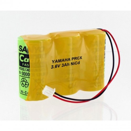 Replacement for Yamaha QRCX Battery