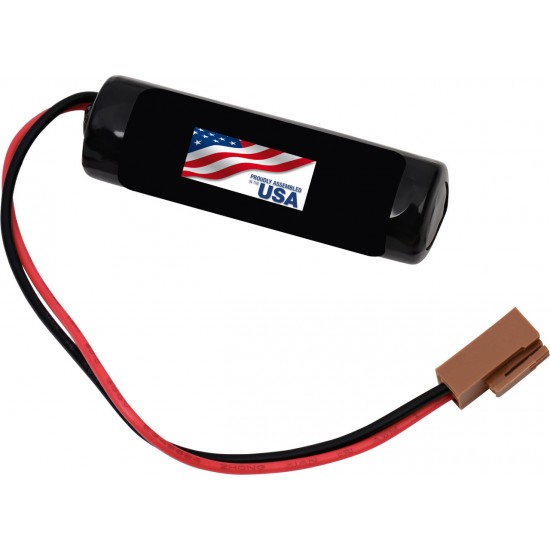 Replacement for Mitsubishi Mazak 640 Fusion Control Battery