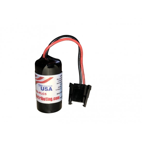 Replacement for Allen Bradley 1756-L1 PLC Battery